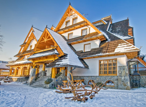 Poľské Tatry pri skicentrách v Hoteli Toporow Style *** s raňajkami + wellness.