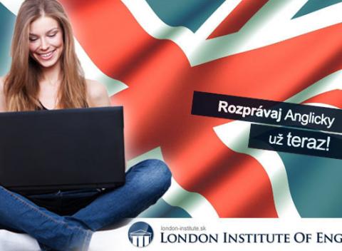 Naučte sa anglicky z pohodlia domova. Online jazykový kurz angličtiny na 12, 24 alebo 36 mesiacov s London Institute of English.