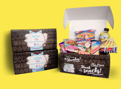 Tasty Slovakia box - milý, reprezenatívny a najchutnejší suvenír zo Slovenska.
