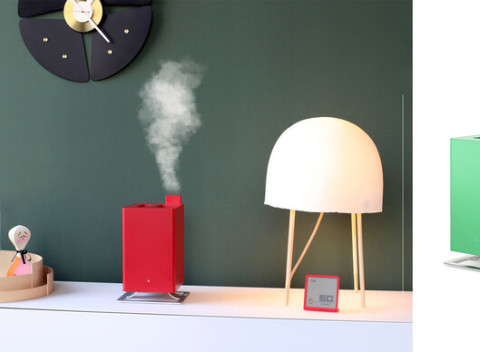 Dizajnový bytový zvlhčovač vzduchu Anton – nenápadný ale šikovný.