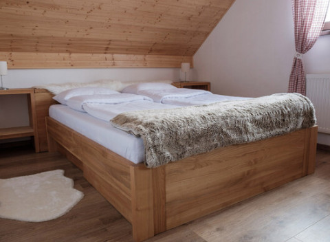 Ubytovanie v chate Marguška priamo na svahu Snowparadise Veľká Rača pre 6-10 osôb.