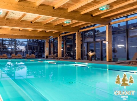 Vstup do historického wellness centra v Hoteli Granit Piešťany *** za polovicu.