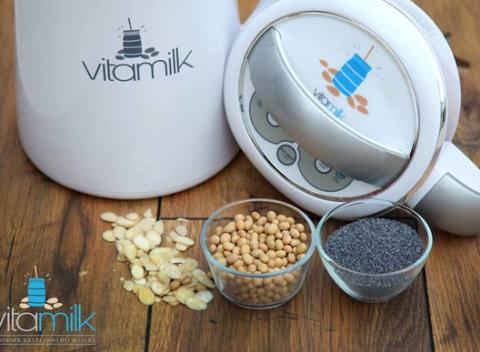 Vyskúšajte novinku Vitamilk a vyrobte si vlastné rastlinné mlieko, pyré, smoothie i polievky. Prístroj s funkciami pre zdravý životný štýl. 