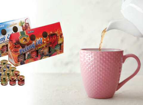 Balenia pečených čajov plné zdravia a chuti, bez konzervačných látok.