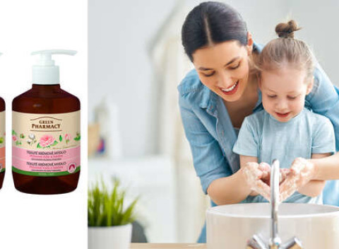 Výživné tekuté mydlá Green Pharmacy aj s darčekom - tradičná bylinná medicína.