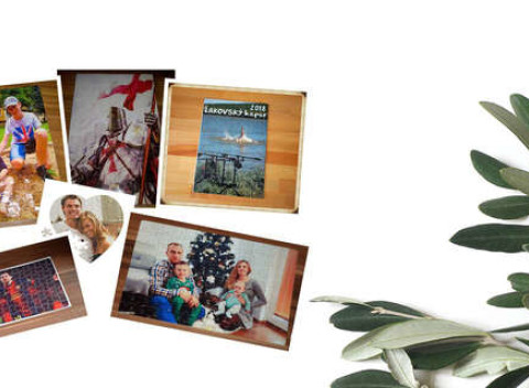 Magnetické alebo klasické puzzle s vlastnou fotografiou alebo magnetka.