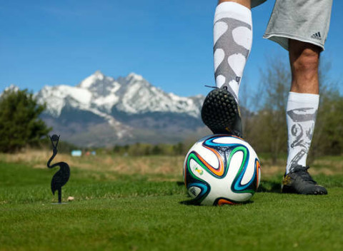 FootGolf - novinka na ihrisku Black Stork vo Vysokých Tatrách pre 1 až 4 ľudí.