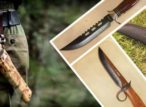 Nože a dýky s oceľovou čepeľou, na ktoré sa môžete spoľahnúť.