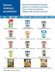 2. stránka Tesco letáku