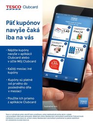 2. stránka Tesco letáku