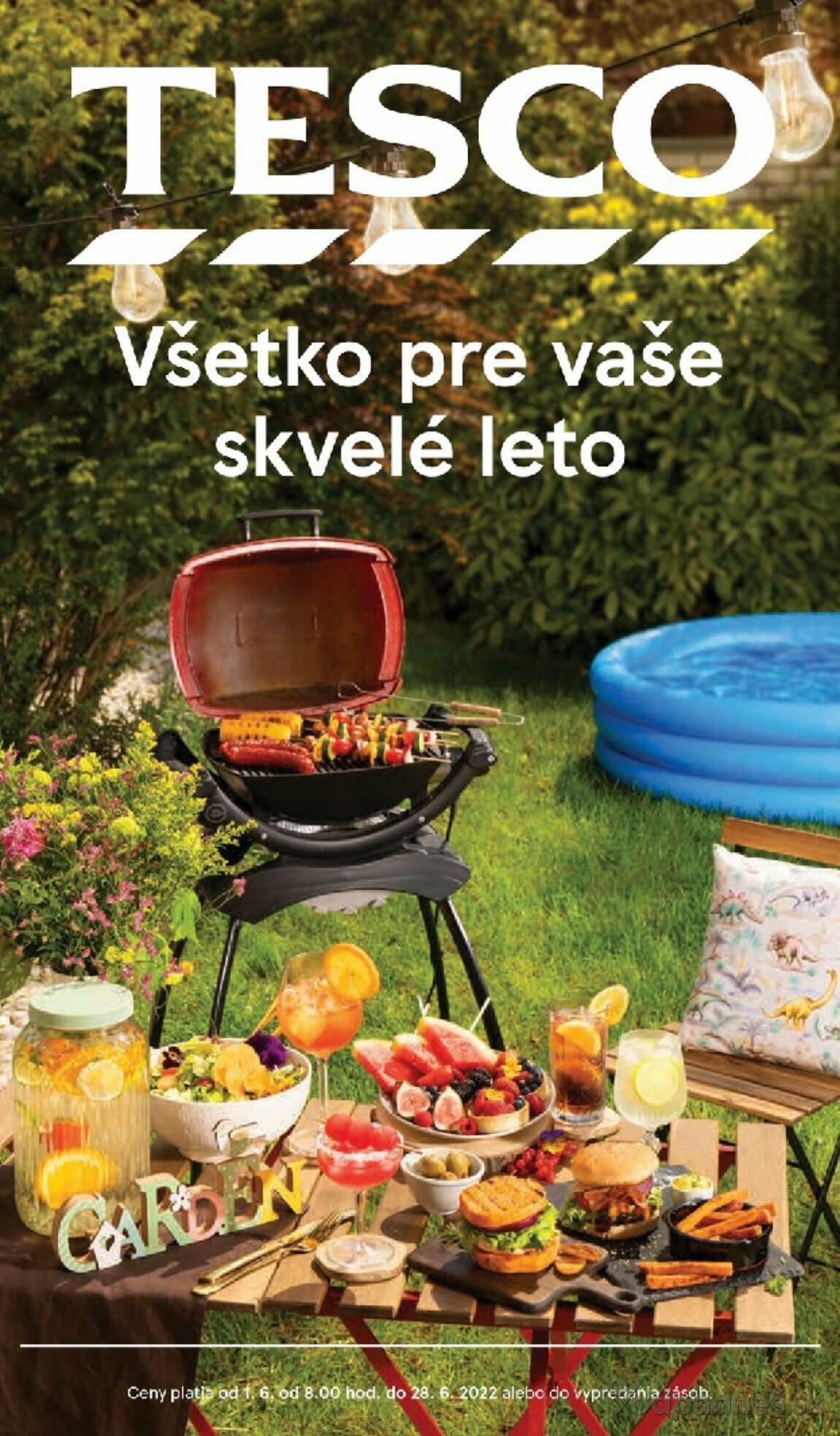 1. stránka Tesco letáku