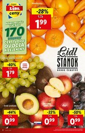 2. stránka Lidl letáku