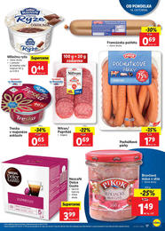 17. stránka Lidl letáku