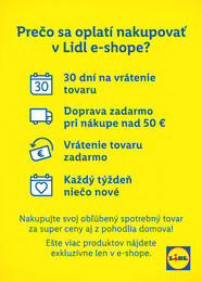 3. stránka Lidl letáku