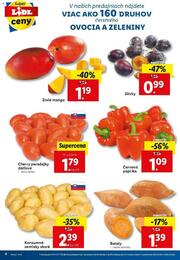 4. stránka Lidl letáku