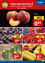 3. stránka Lidl letáku
