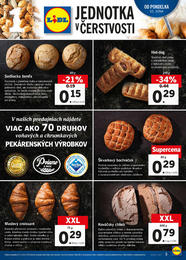 3. stránka Lidl letáku