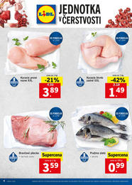 4. stránka Lidl letáku