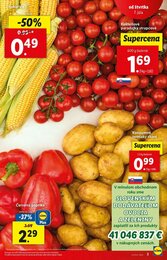 3. stránka Lidl letáku