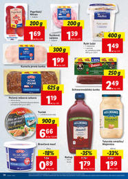 14. stránka Lidl letáku