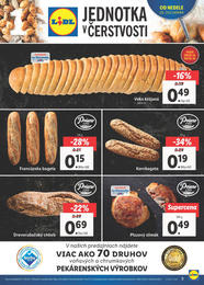 3. stránka Lidl letáku