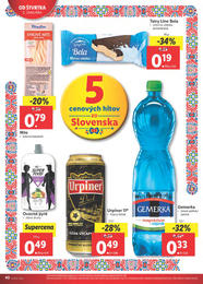 40. stránka Lidl letáku