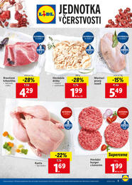 3. stránka Lidl letáku