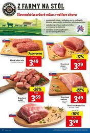 2. stránka Lidl letáku