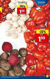 3. stránka Lidl letáku