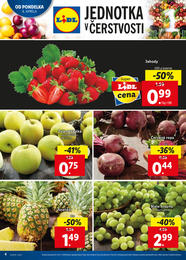 4. stránka Lidl letáku