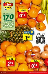 2. stránka Lidl letáku