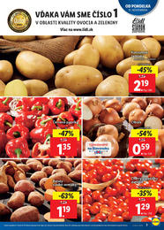 3. stránka Lidl letáku