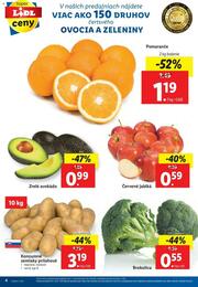4. stránka Lidl letáku