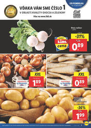 3. stránka Lidl letáku
