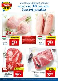 4. stránka Lidl letáku