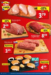 4. stránka Lidl letáku