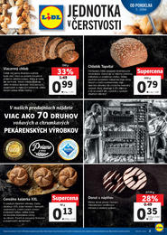 3. stránka Lidl letáku