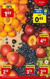 3. stránka Lidl letáku