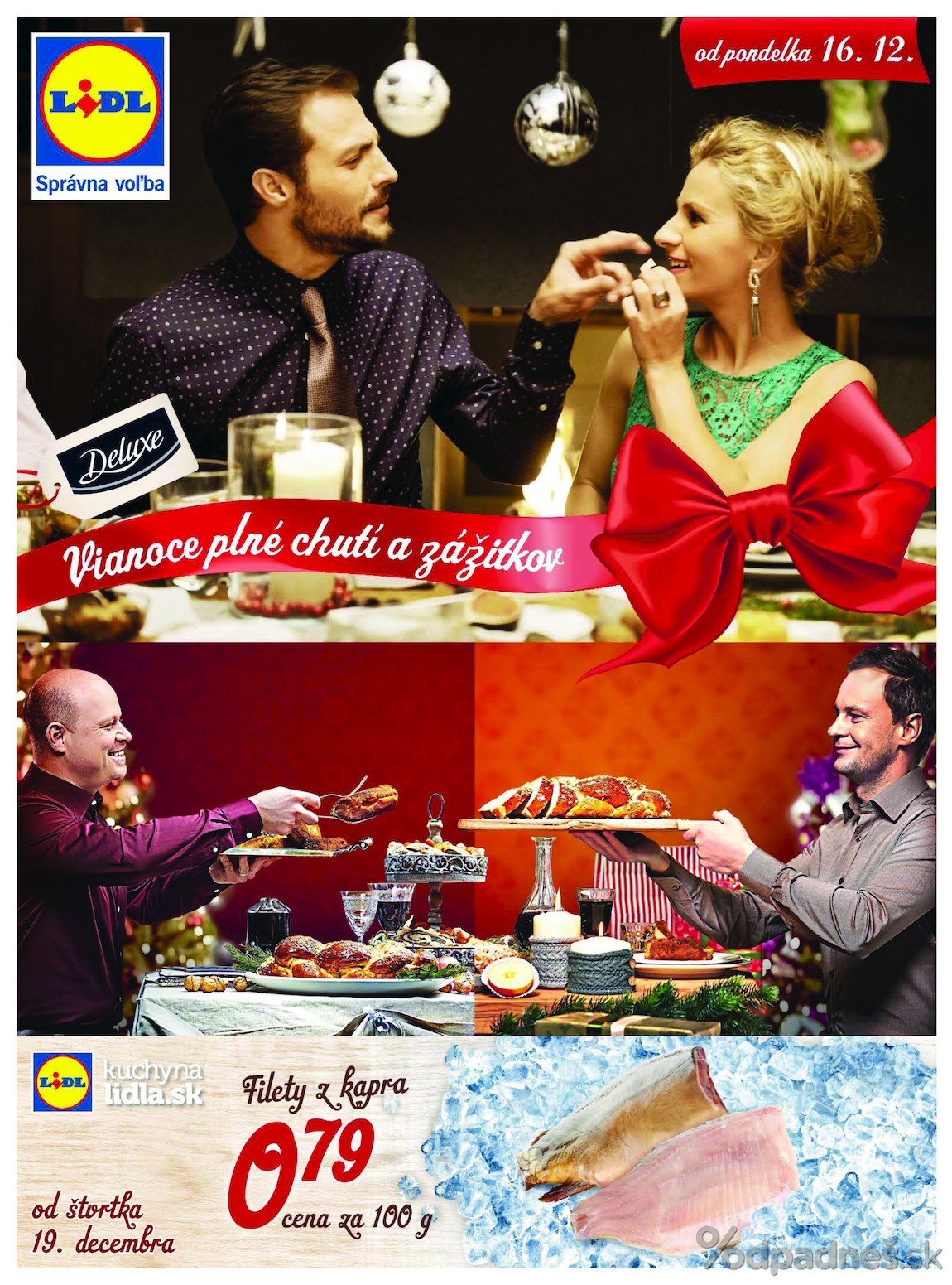 1. stránka Lidl letáku