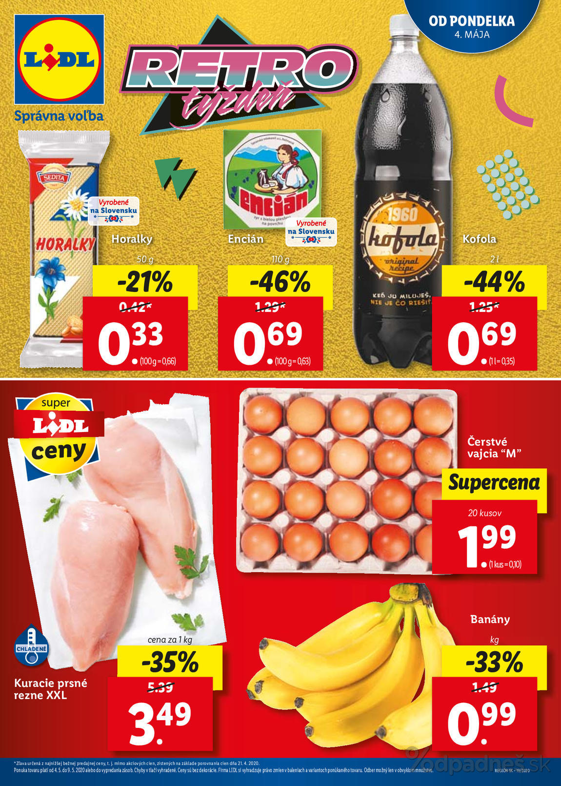 Lidl leták platný do 9.5.2020 Letákovo.sk