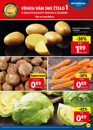 3. stránka Lidl letáku