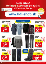 46. stránka Lidl letáku