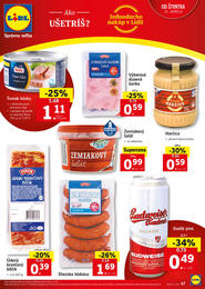 47. stránka Lidl letáku