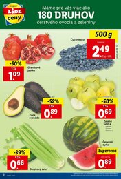 2. stránka Lidl letáku
