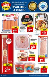 8. stránka Lidl letáku