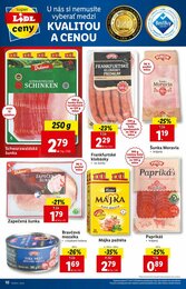 10. stránka Lidl letáku