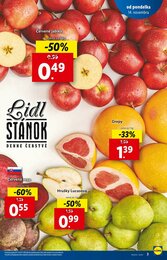 3. stránka Lidl letáku