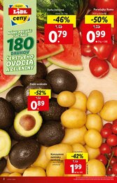 2. stránka Lidl letáku