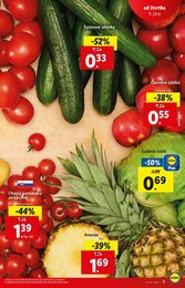 3. stránka Lidl letáku