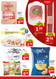 47. stránka Lidl letáku